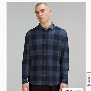 Lululemon flannel shirt